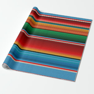 Papel De Presente Serape mexicana