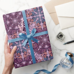 Papel De Presente Sereias Amora