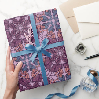 Papel De Presente Sereias Amora