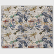 Série Dragonflies Vintage Design 5