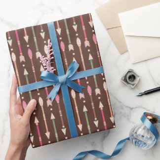 Papel De Presente Setas Ocidentais