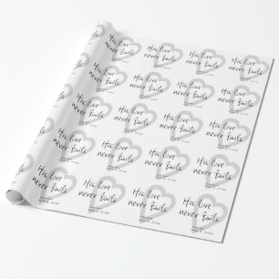 Papel De Presente seu amor nunca falha henry b eyring citação mormom