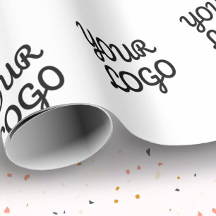 Papel De Presente Seu logotipo ou design em mosaico