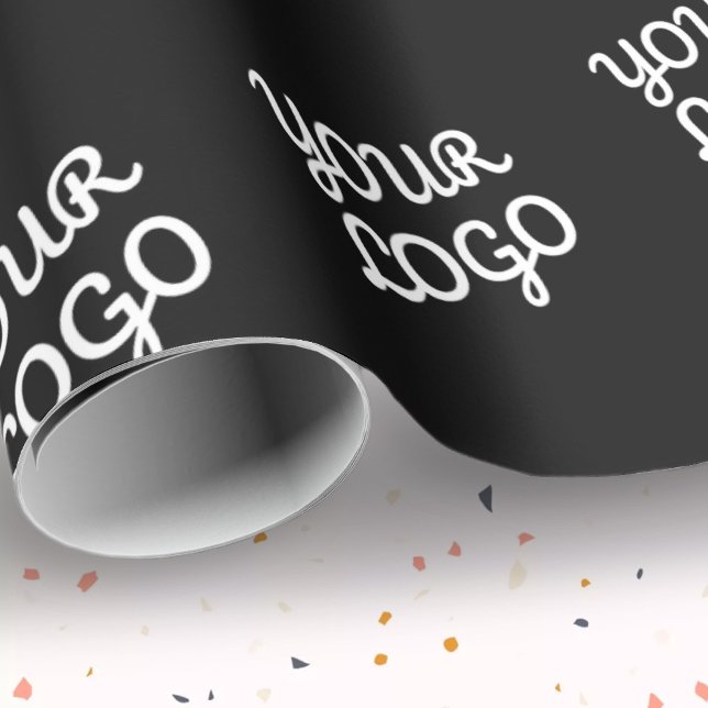 Papel De Presente Seu logotipo repetido (automaticamente) (Criador carregado)