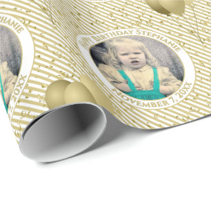 Papel De Presente Seu padrão de distribuição simples de texto.Foto D