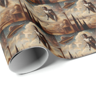 Papel De Presente SF Estilo de Mestrados Italiano 1