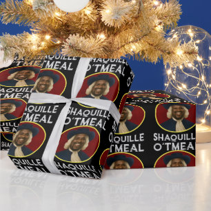 Papel De Presente Shaquille Oatlight Engraçado Meme