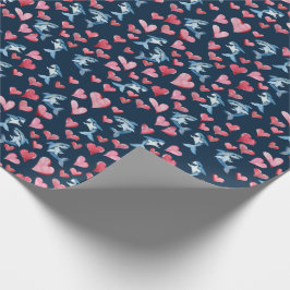 Papel De Presente Shark Lover