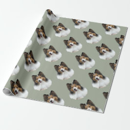 Papel De Presente Sheltie Portait