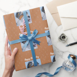 Papel De Presente Shepherd Happy Birthday australiano