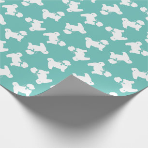 Papel De Presente Shih Tzu Cachorro Puppy Urso Curto