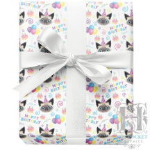 Siamese Cat Wrapping Paper