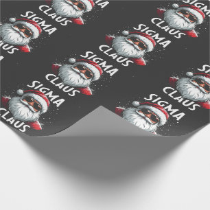 Papel De Presente Sigma Claus Funny Gen Alpha Escola Christma