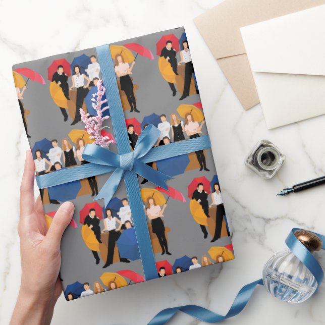 Papel De Presente Silhueta de Personagem FRIENDS™ (Presentear)