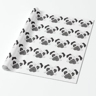Papel De Presente Silhueta de rosto