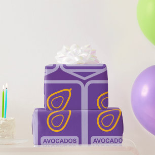 Papel De Presente Símbolo Avocados