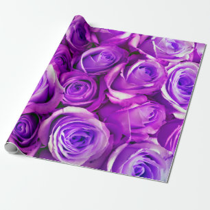Papel De Presente Símbolo de Dia de os namorados de fundo de Rosas B