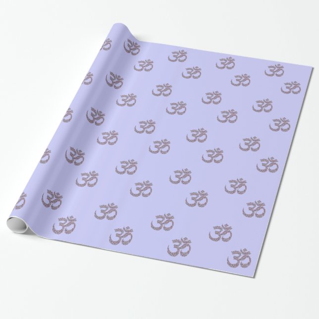 Papel De Presente Símbolo do OM (Desenrolado)