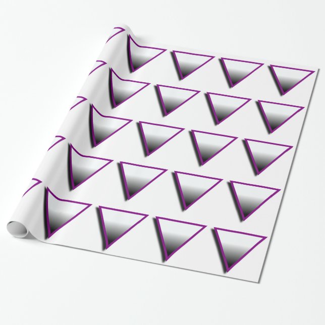 Papel De Presente SÍMBOLO DO TRIÂNGULO ASSEXUAL 3D -.png (Desenrolado)