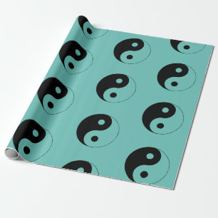 Papel De Presente Símbolo Espiritual Yin Yang