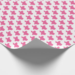 Papel De Presente Símbolos do Texas, Estado do Texas, Rosa