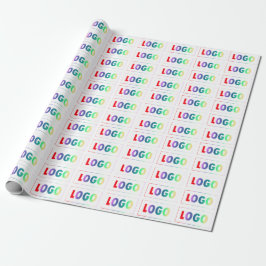 Papel De Presente Simple Corporate and Business Logo Branded
