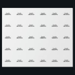 Papel De Presente Simples minimalista elegante profissional<br><div class="desc">Um design perfeito que funcionará nos negócios ou na sua vida privada. Um olhar simples,  minimalista e perfeito. Só para você.</div>