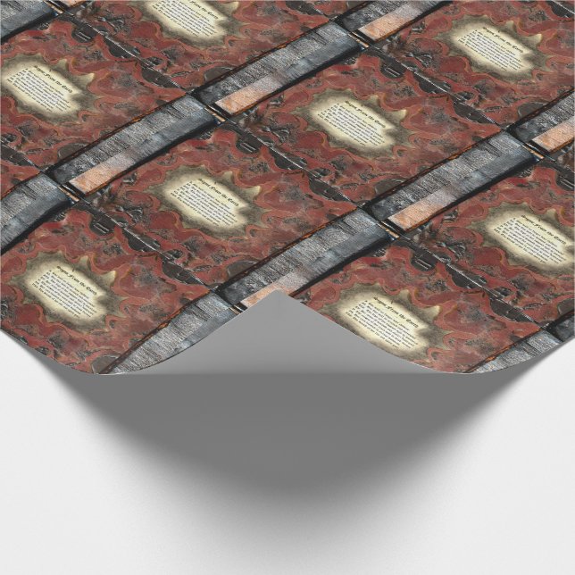 Papel De Presente Sinais Da Terra (Ponta)