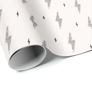 Papel De Presente Sinal de energia de parafuso moderno legal branco