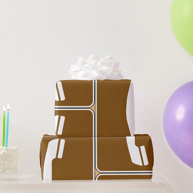 Papel De Presente Sinal de Estrada Telefônica (Criador carregado)