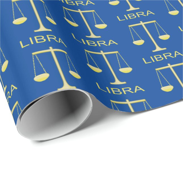 Papel De Presente Sinal de estrela do Ouro Libra Padrão (Ponta do rolo)