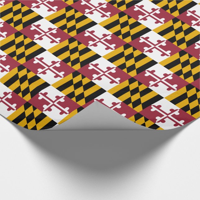 Papel De Presente Sinalizador do Estado de Maryland (Ponta)