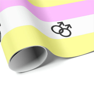 Papel De Presente Sinalizador do Orgulho Twink