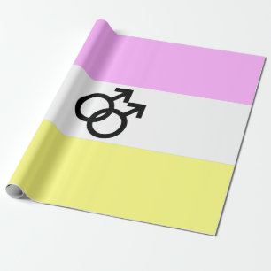 Papel De Presente Sinalizador do Orgulho Twink