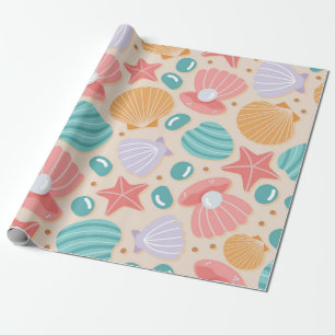 Papel De Presente Sinfonia de Seashell