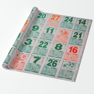 Papel De Presente Singapore-21 JUL 2019:Vintage Chinese calendar pap