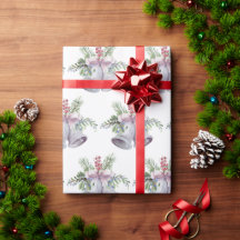 Sino de Natal Elegante Festa Tendência Feriados