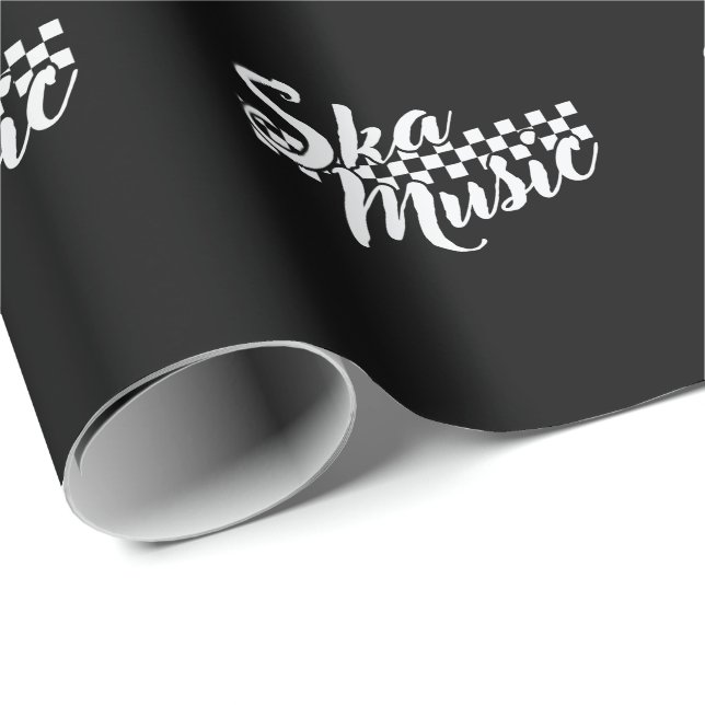 Papel De Presente Ska Music Swing Jazz Musikstil (Ponta do rolo)
