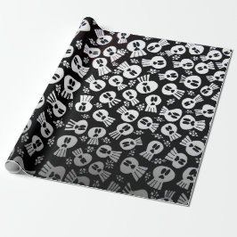 Papel De Presente Skulls -wrapping paper