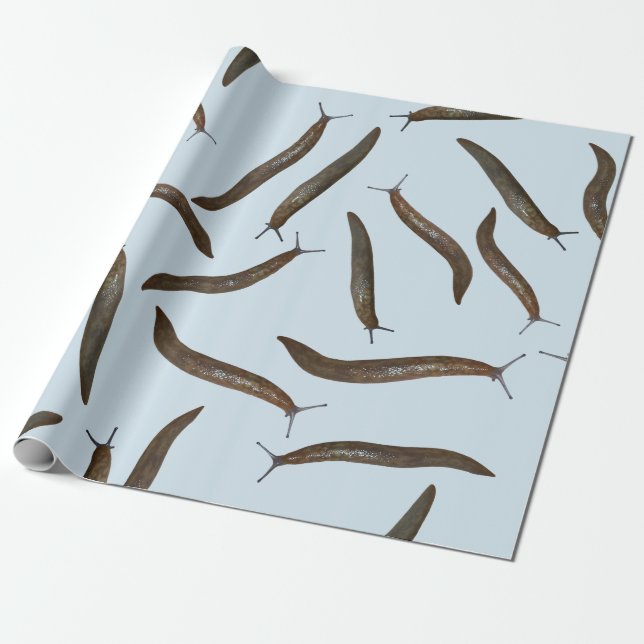Papel De Presente Slugs (Desenrolado)