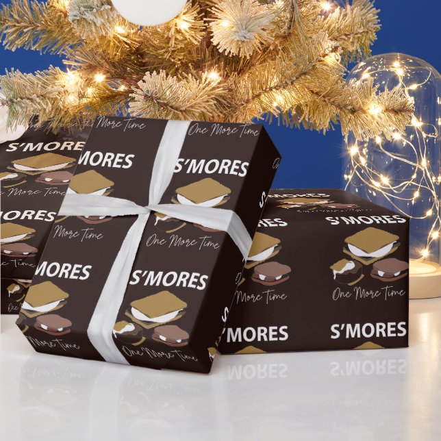 Papel De Presente Smores S'mores Sobremesa Mais Uma Vez Smore (Feriados)