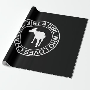 Papel De Presente Só Uma Garota Que Ama Presente De Chamois Para Mu
