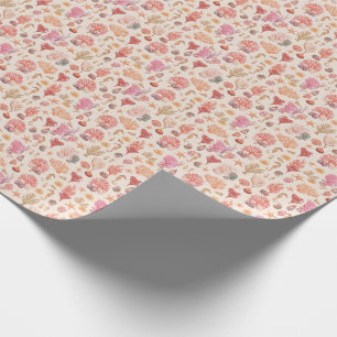 Papel De Presente Sob o papel de envolvimento do mar