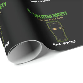 Papel De Presente Sociedade G-Splitter A Arte do Gulp PintCulture