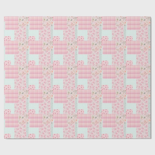 Papel De Presente Soft Pinky Girly  (Aberto)