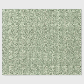 Papel De Presente Soft Sage Green Botanical Leaf Foliage Pattern