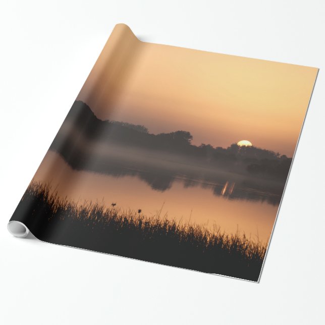 Papel De Presente Sol (Desenrolado)