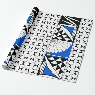 Papel De Presente Sol Sudoeste de Azul