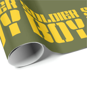 PAPEL DE PRESENTE SOLDIER BOY
