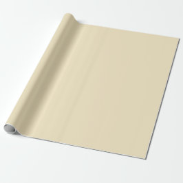 Papel De Presente Solid Pale Moon Amarelo